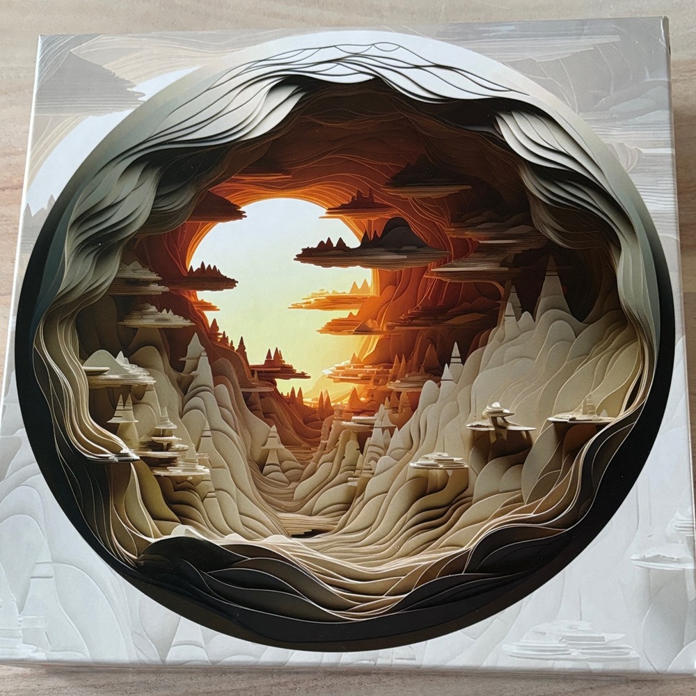 Bgraamiens 1000 piece Puzzle complete. Gorgeous!